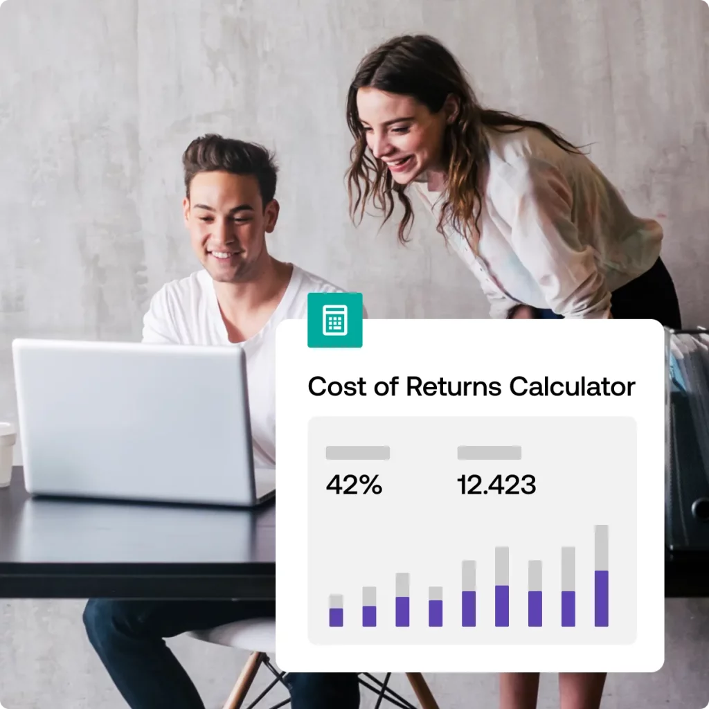 Cost of returns calculator for returns management