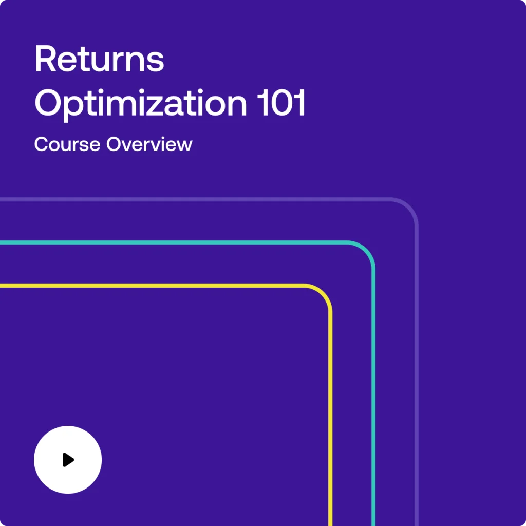 Returns optimization 101 course