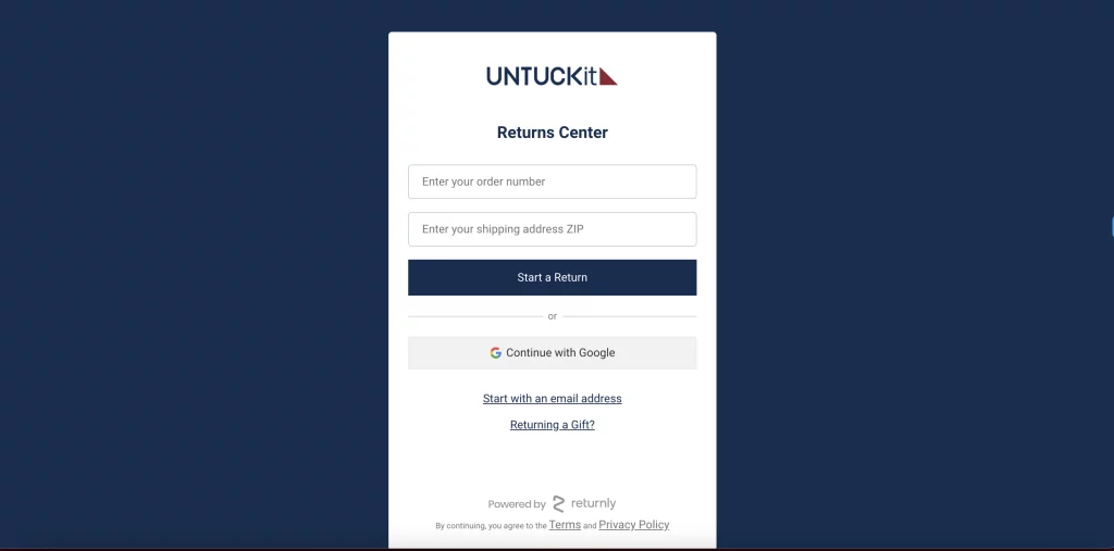 Returnly Returns App for Shopify